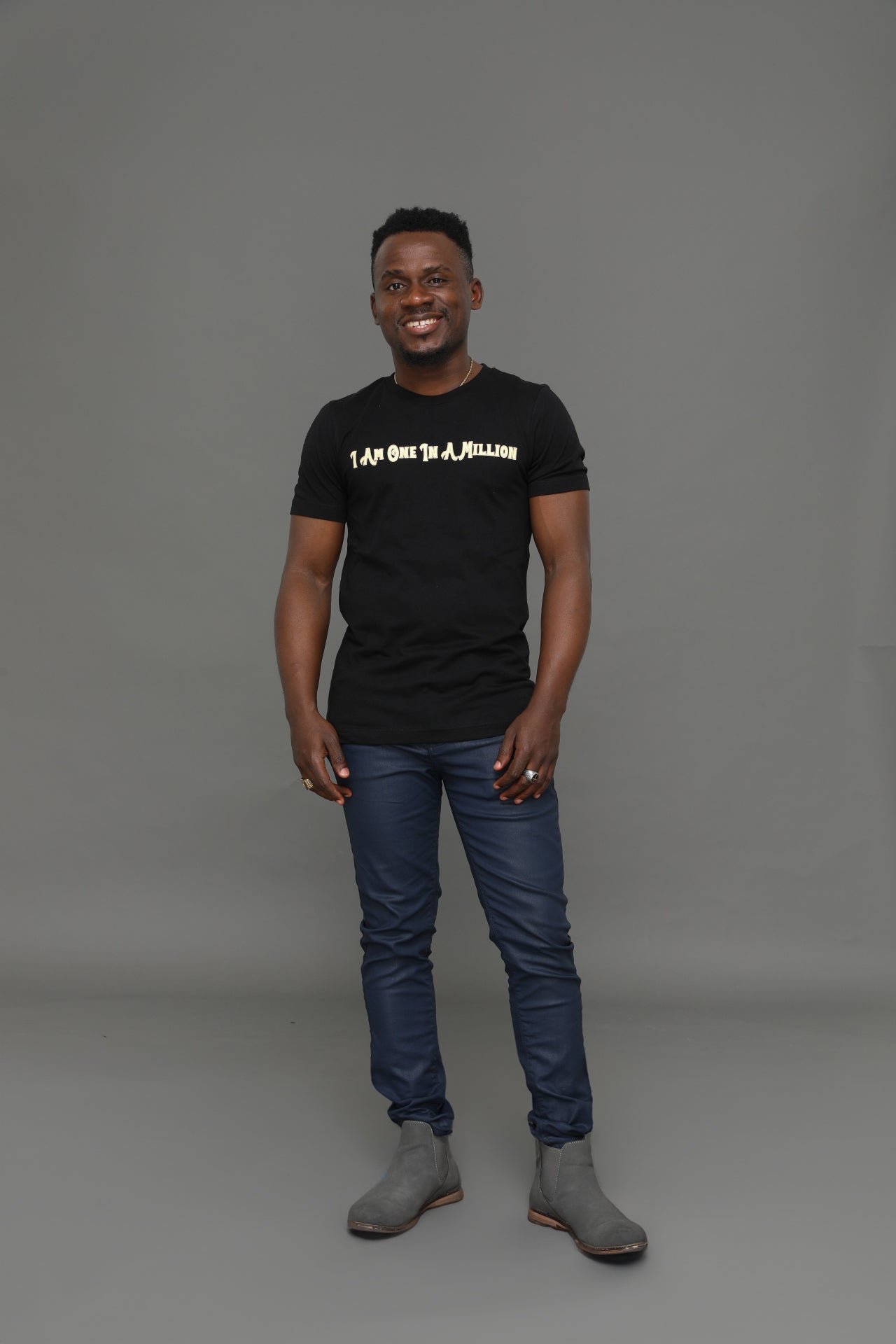 I am One in a Million Tee (Black)