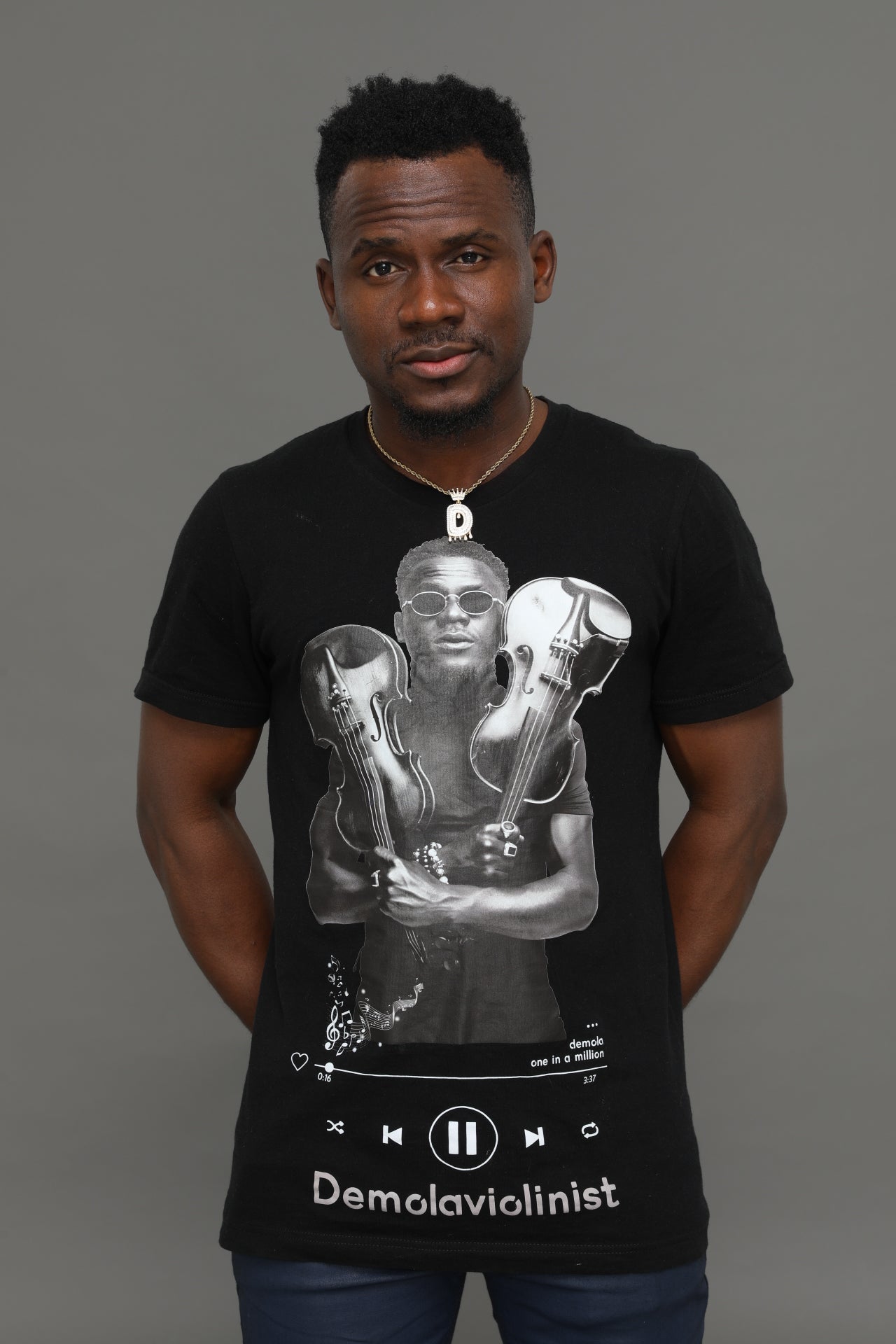 Demola Deluxe Tee 2 (Black)