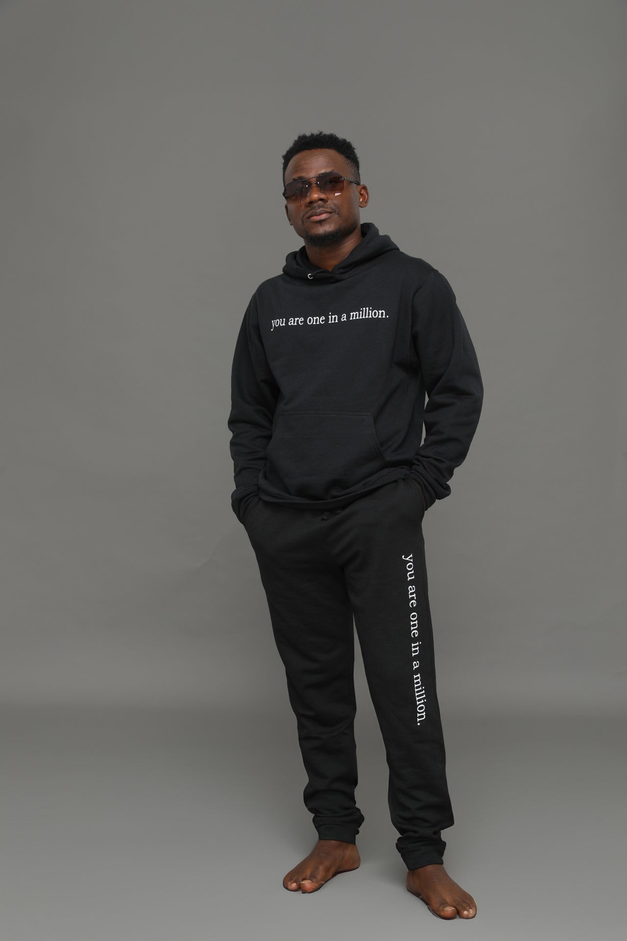 You are One in a Million Hoodie (Black)