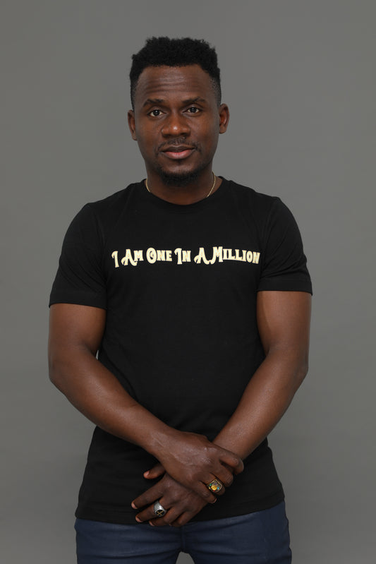 I am One in a Million Tee (Black)