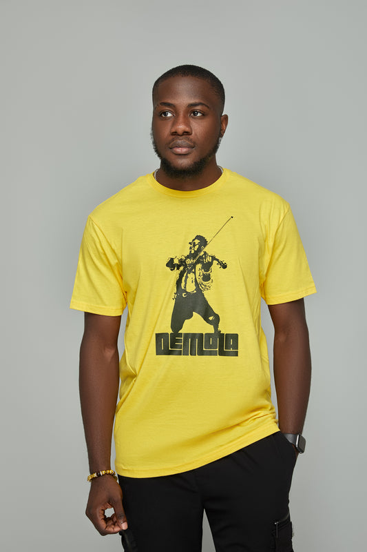Silhouette Graphic Tee (Yellow)